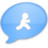 iChat Blue AIM Icon